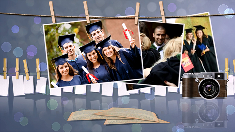 graduation slideshow template