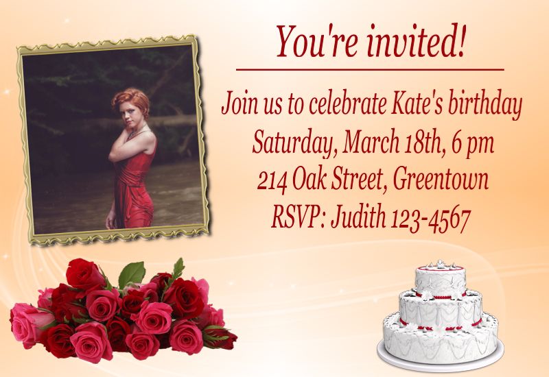 classy invitation design