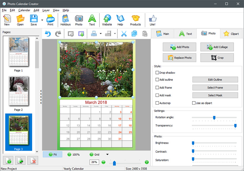 my calendar creator