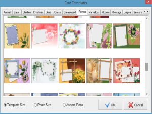 Greeting card templates