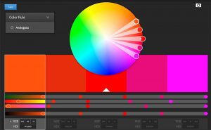 Adobe color wheel